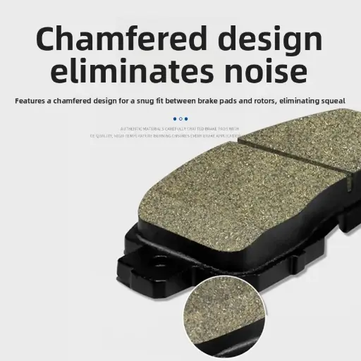 Low Noise Ceramic Car Brake Pads D1344 Full Vehicle Series Friction Brake Pads Automobile Half Metal Braking Pads For Sedans
